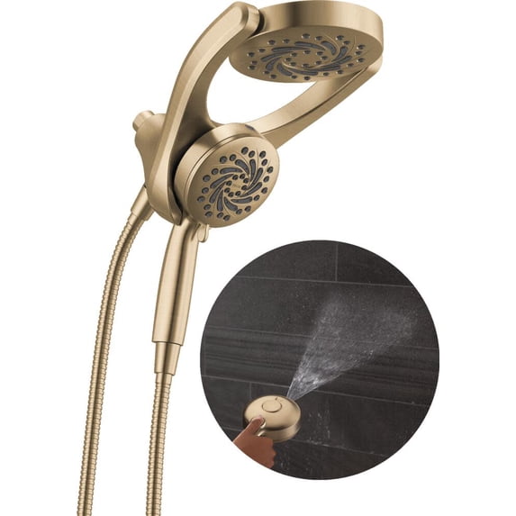 Delta 75419CZ Hydrorain 1.75 GPM 2-In1 Shower Head And Hand Shower - Bronze