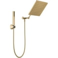 thumbnail image 1 of Delta 75527-CZ Universal Showering 1.75 GPM Single Function Modern Rain Shower Head And, 1 of 7