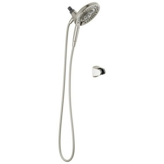 Delta 75687 Universal Showering Round 1.75 GPM Multi Function 2-In-1 In2ition Shower Head
