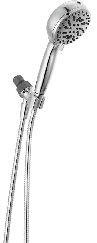 Chrome Multi-Head Handheld Shower with High Pressure Spray