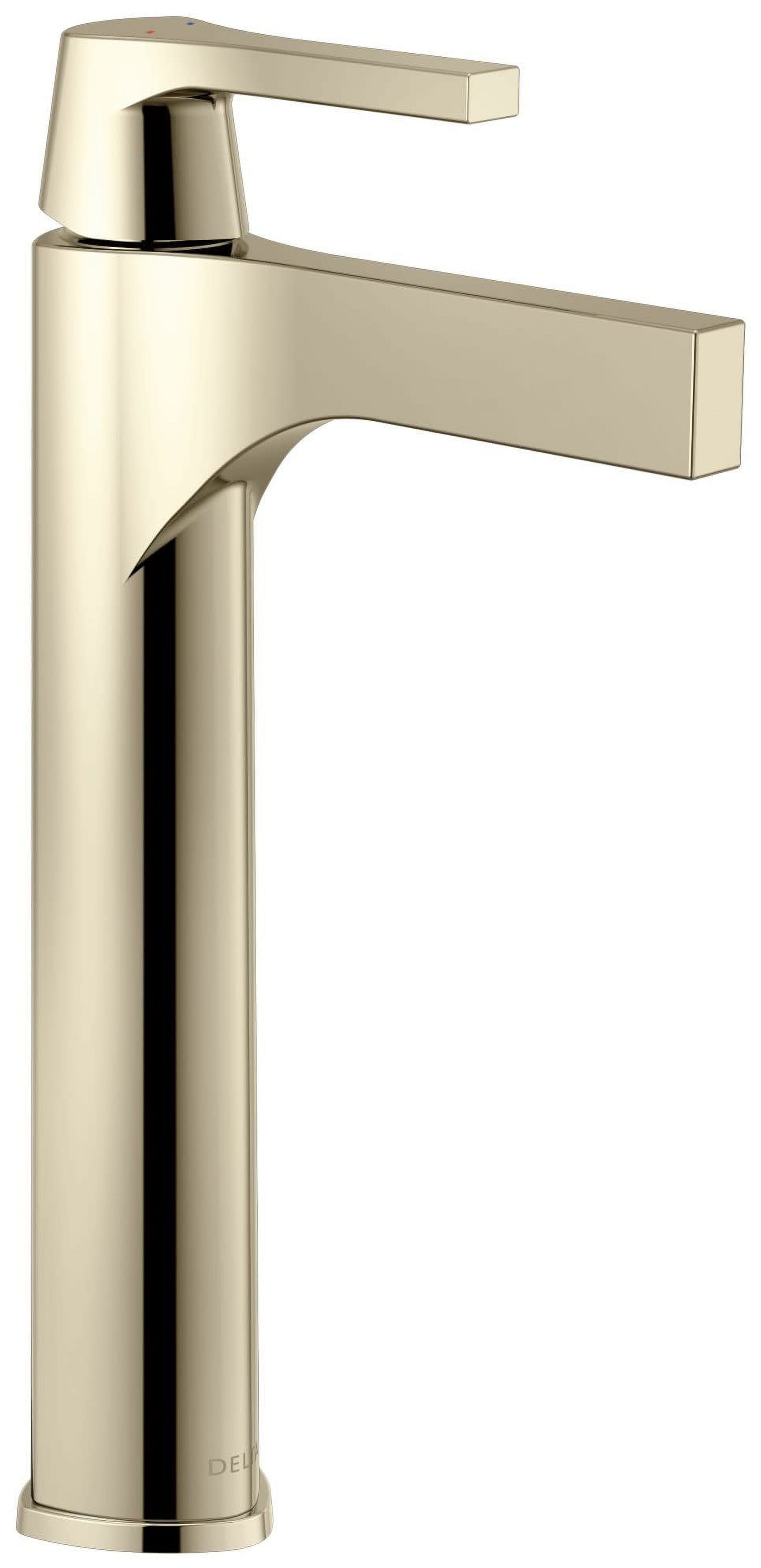 Polished Nickel Single Hole Vessel Bathroom Faucet