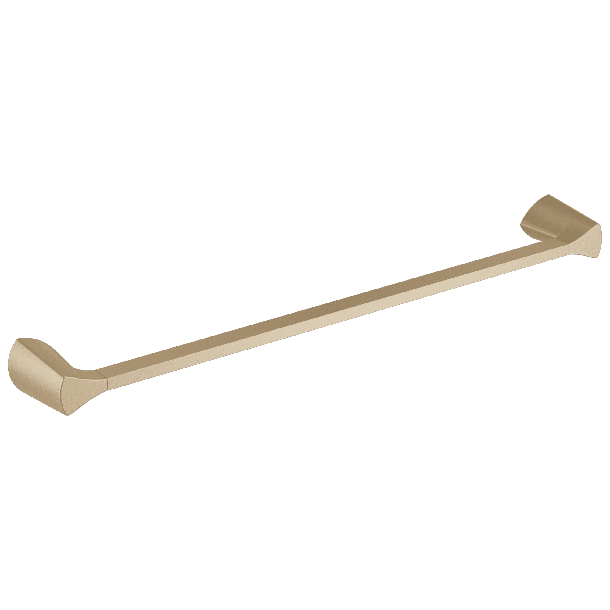 Champagne Bronze Modern Wall Mounted Towel Bar