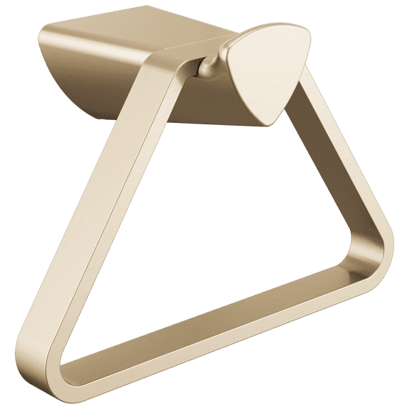 Delta 77446-CZ Zura, Triangular Towel Holder, Champagne Bronze