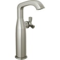 thumbnail image 1 of Delta 7766-Dst Stryke 1.2 GPM Vessel Single Hole Bathroom Faucet - Lumicoat Stainless, 1 of 2