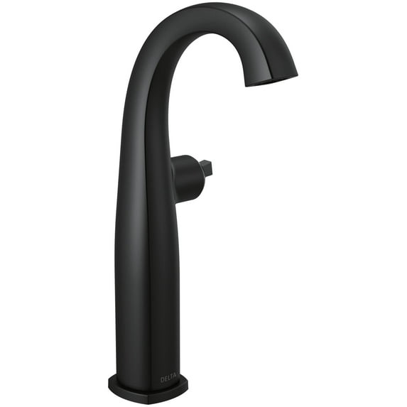 Delta 777-Lhp-Dst Stryke 1.2 GPM Bathroom Sink Faucet Single Hole Bathroom Faucet - Black