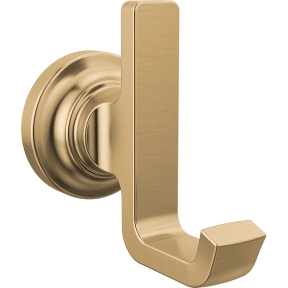 Delta Tetra Bath Towel & Robe Hook Champagne Bronze Finish