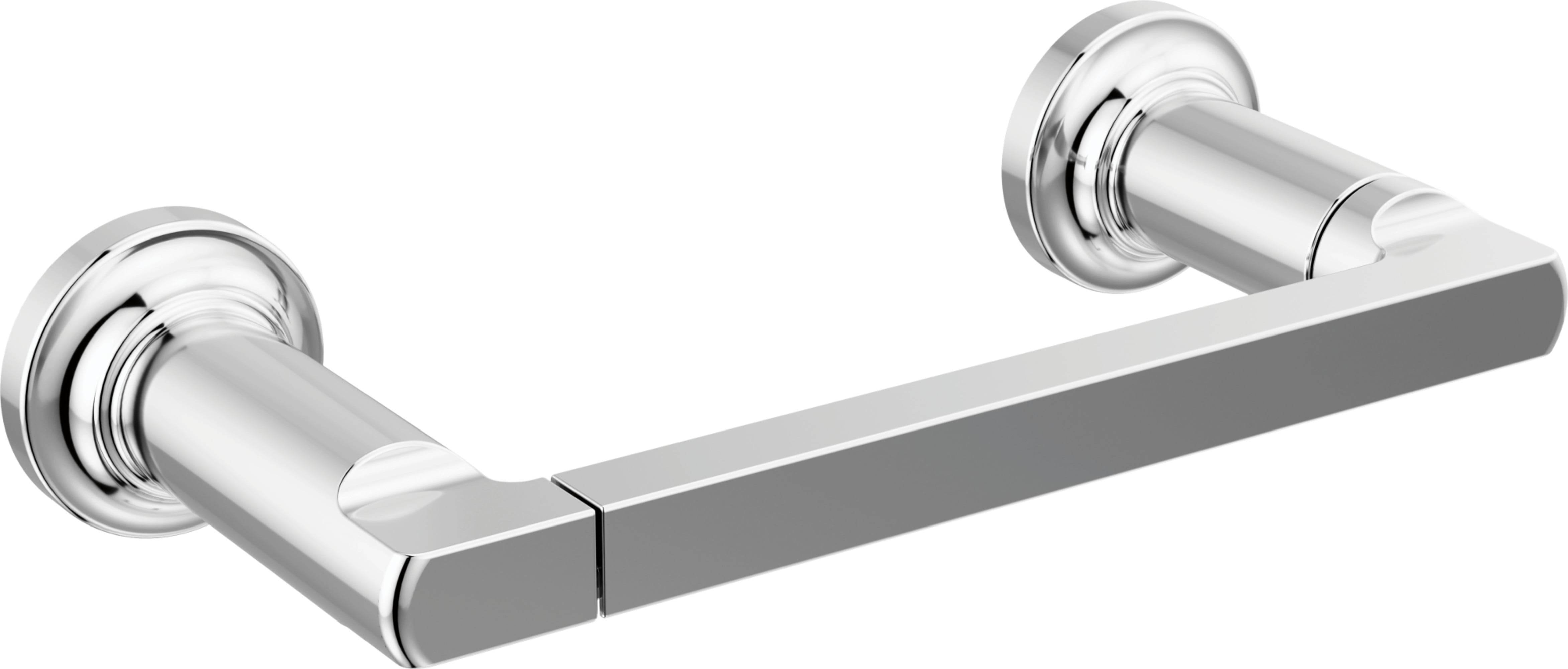 Chrome Wall Mounted Pivoting Toilet Paper Holder