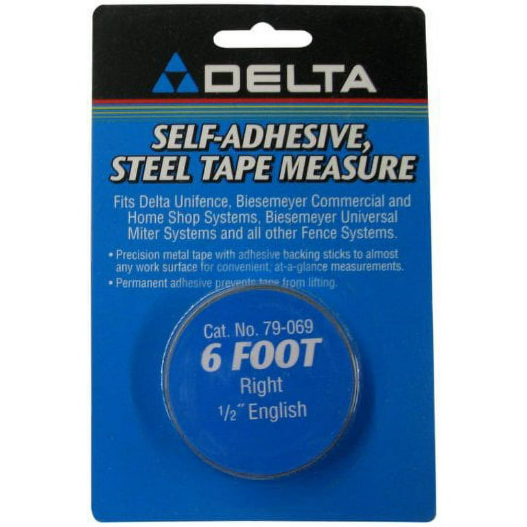 DELTA Adhesive-Backed Measuring Tape DELTA Adhesive-Backed Measuring Tape