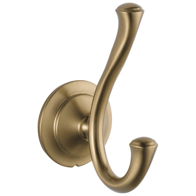 Delta 79435-CZ Linden, Double Robe Hook, Champagne Bronze - Walmart.com