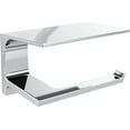 thumbnail image 1 of Delta 79956 Pivotal, Tissue Holder with Shelf, Chrome, 1 of 4