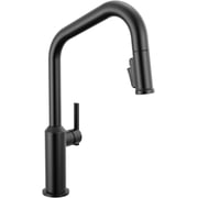 Delta 9085-BL-DST Cordova 1.8 GPM Single Hole Pull Down Kitchen Faucet - Black
