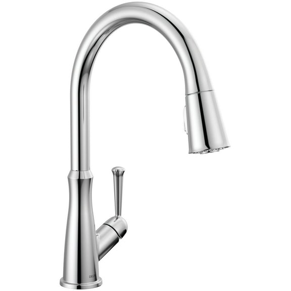 Delta 9110-Dst Westville 1.8 GPM Single Hole Pull Down Kitchen Faucet - Chrome