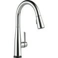 thumbnail image 1 of Delta 9113TL-DST Essa 1.8 GPM Single Hole Pull Down Touchless Kitchen Faucet - Chrome, 1 of 7