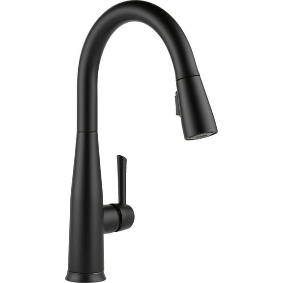 Delta 9113Tlv-Dst Essa 1.8 GPM Single Hole Pull Down Touchless Kitchen Faucet - Black