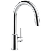 Delta 9159-Ls-Dst Trinsic 1.8 GPM Single Hole Pull Down Kitchen Faucet - Chrome