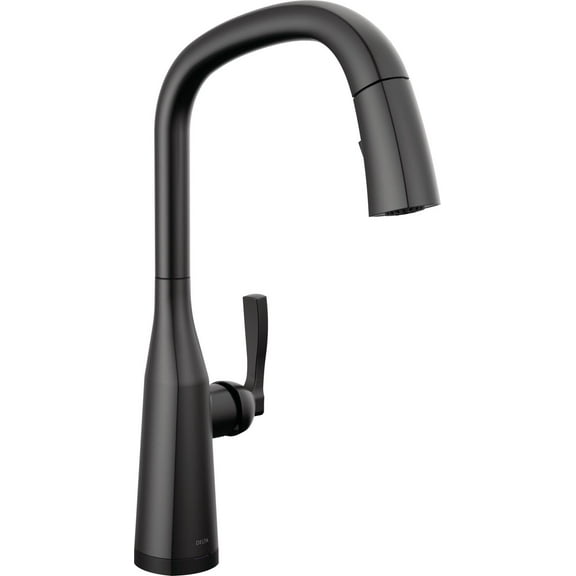 Delta 9176T-Pr-Dst Stryke 1.8 GPM Pull-Down Kitchen Faucet - Black