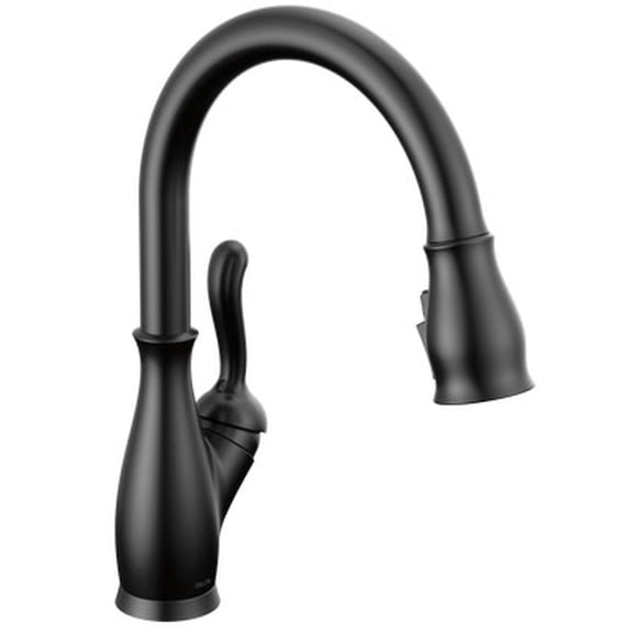 Delta 9178-Dst Leland Pull-Down Kitchen Faucet - Black