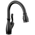thumbnail image 1 of Delta 9178T-BL-DST Leland Pull-Down Kitchen Faucet - Black, 1 of 7