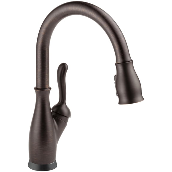 Delta 9178TL-RB-DST Leland 1.8 GPM Single Hole Pull Down Touchless Kitchen Faucet - Bronze