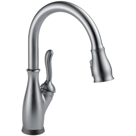 Delta 9178Tv-Dst Leland Voiceiq Voice Activated Pull Down Kitchen Faucet - Arctic