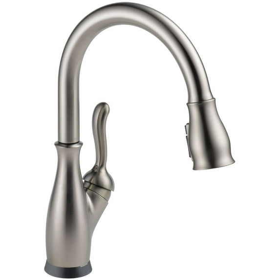 Delta 9178Tv-Dst Leland Voiceiq Voice Activated Pull Down Kitchen Faucet - SpotShield