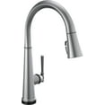 thumbnail image 1 of Delta 9182T-Dst Emmeline 1.8 GPM Pull-Down Kitchen Faucet - Lumicoat Arctic Stainless, 1 of 7