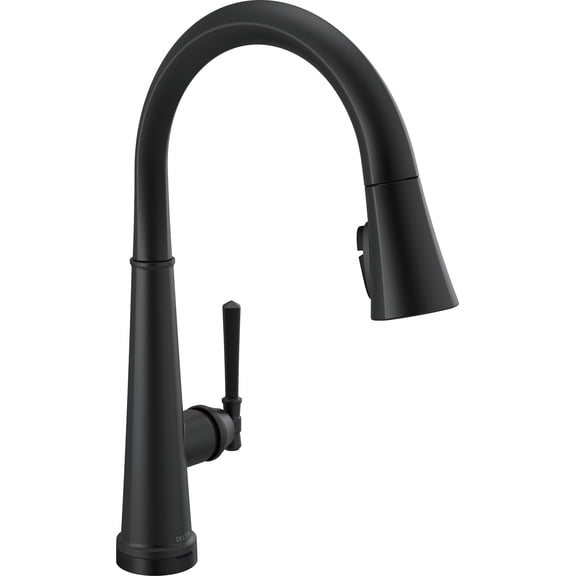 Delta 9182Tl-Dst Emmeline 1.8 GPM Single Hole Pull Down Touchless Kitchen Faucet - Black