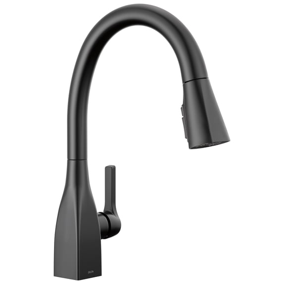 Delta 9183-Dst Mateo 1.8 GPM Single Hole Kitchen Faucet - Black