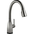 thumbnail image 1 of Delta 9183T-KS-DST Mateo, Single Handle Pull-Down Kitchen Faucet with Touch2O and ShieldSpray Technologies, Black Stainless, 1 of 7