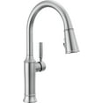 thumbnail image 1 of Delta 9184-Dst Renaldi 1.8 GPM Single Hole Pull Down Kitchen Faucet - Lumicoat Arctic, 1 of 7