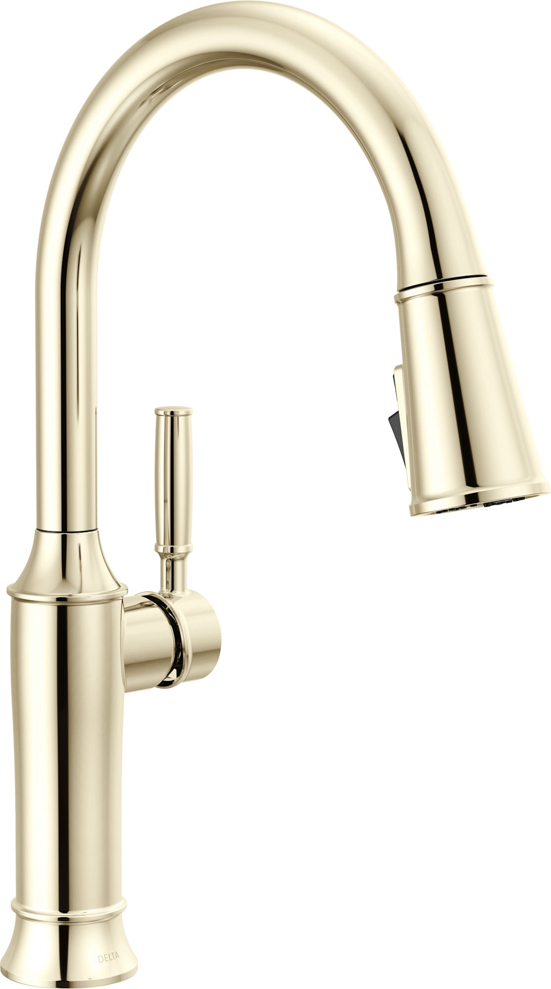Delta 9184-Dst Renaldi 1.8 GPM Single Hole Pull Down Kitchen Faucet - Lumicoat Polished