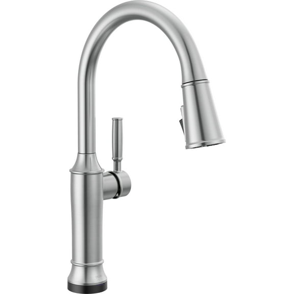Delta 9184Tl-Dst Renaldi 1.8 GPM Single Hole Pull Down Touchless Kitchen Faucet - Lumicoat