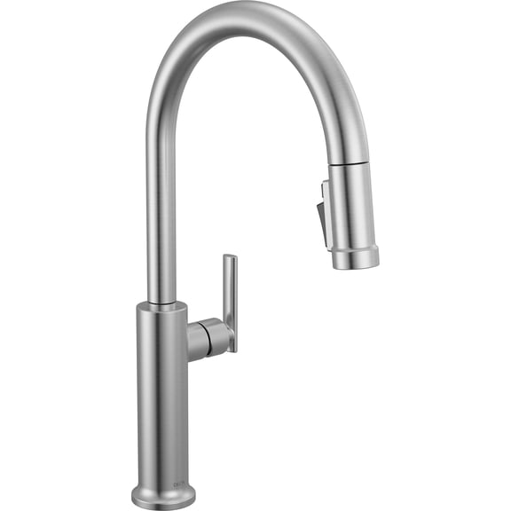 Delta 9186-AR-DST Altado 1.8 GPM Single Hole Pull Down Kitchen Faucet - Arctic Stainless