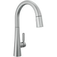thumbnail image 1 of Delta 9191-Pr-Dst Monrovia 1.8 GPM Deck Mounted Pull Down Kitchen Faucet - Lumicoat Arctic, 1 of 7