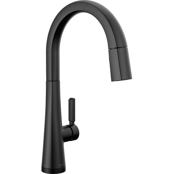 Delta 9191Tl-Dst Monrovia 1.8 GPM Single Hole Pull Down Touchless Kitchen Faucet - Black