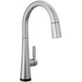 thumbnail image 1 of Delta 9191T-Pr-Dst Monrovia 1.8 GPM Deck Mounted Pull Down Kitchen Faucet - Lumicoat, 1 of 7