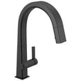 thumbnail image 1 of Delta 9193-Dst Pivotal 1.8 GPM Single Hole Pull Down Kitchen Faucet - Black, 1 of 7