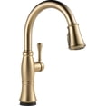 thumbnail image 1 of Delta 9197Tl-Dst Cassidy 1.8 GPM Single Hole Pull Down Touchless Kitchen Faucet - Lumicoat, 1 of 7