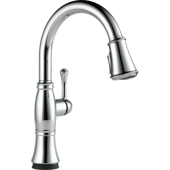 Delta 9197Tl-Dst Cassidy 1.8 GPM Single Hole Pull Down Touchless Kitchen Faucet - Lumicoat