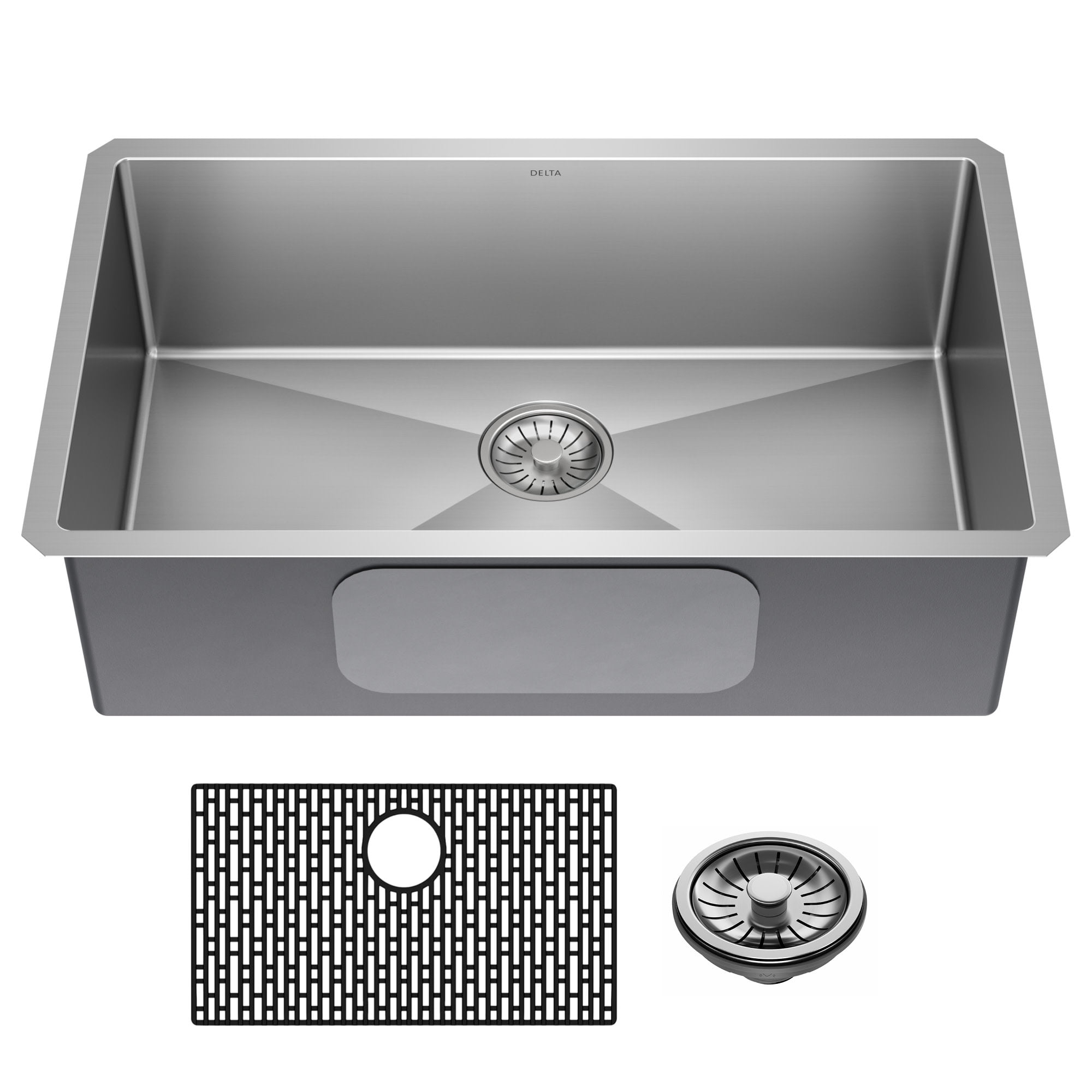 Delta 30" Stainless Steel Single Bowl Undermount Kitchen Sink