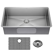 Delta 953034-32S Lenta 32-Inch Undermount Stainless Steel Single Bowl Kitchen Sink