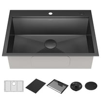 Delta 95A9031-T30s Rivet 30" Drop In Single Basin Stainless Steel Kitchen Sink - PVD