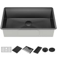 thumbnail image 1 of Delta 95B9031-32S-GS Rivet 32" Undermount Single Basin Stainless Steel Kitchen Sink - PVD, 1 of 7
