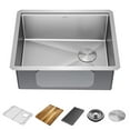 thumbnail image 1 of Delta 95B9132-23S Lorelai 23” Workstation Kitchen Sink Undermount 16 Gauge Stainless Steel, 1 of 7