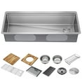thumbnail image 1 of Delta 95Ba132-45S Stainless Steel 48" Rectangular Undermount Sink, 1 of 2