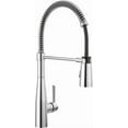 thumbnail image 1 of Delta 9613-Dst Essa 1.8 GPM Single Hole Pre-Rinse Pull Down Kitchen Faucet - Chrome, 1 of 7
