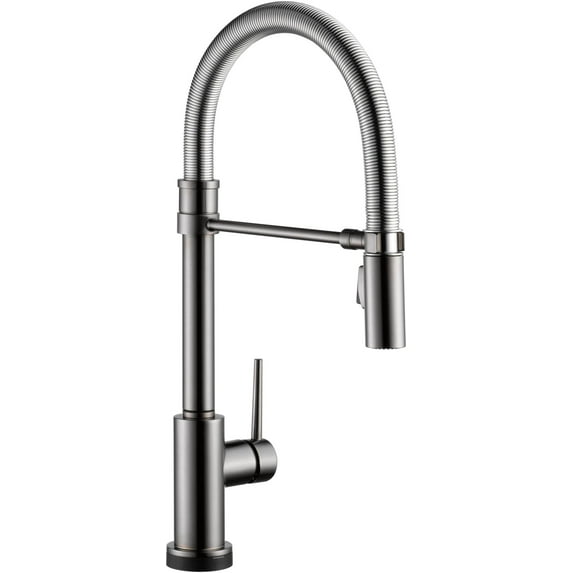 Delta 9659Tl-Dst Trinsic Semi Pro 1.8 GPM Single Hole Pull Down Touchless Kitchen Faucet -