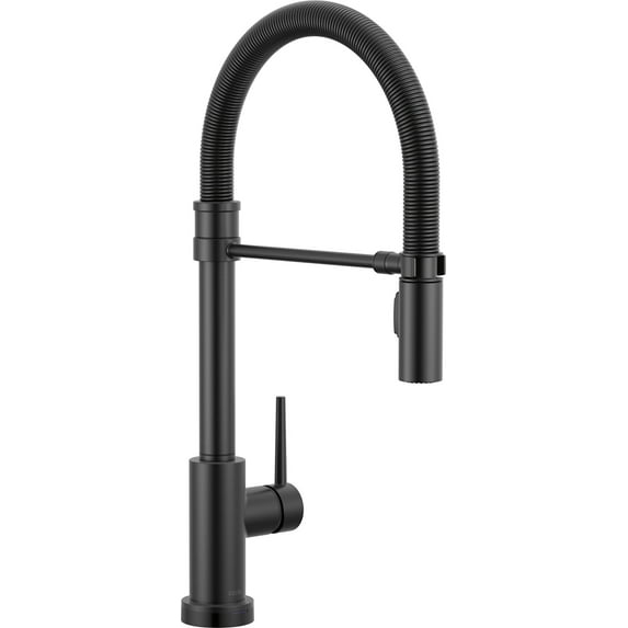 Delta 9659TL-BL-DST Trinsic Semi Pro 1.8 GPM Single Hole Pull Down Touchless Kitchen