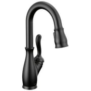 Delta 9678-BL-DST Leland Pull-Down Spray Bar/Prep Faucet - Black