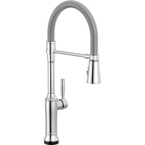 Delta 9684Tl-Dst Renaldi 1.8 GPM Single Hole Pre-Rinse Kitchen Faucet - Lumicoat Chrome
